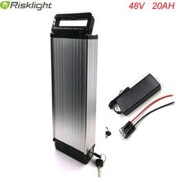 48V 20AH 1000W/ 500W Lithium Battery for bafang 48V 750W BBS02 mid drive kits rear rack luggage battery 48v 20Ah BMS charger