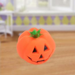 squeaker for dog toy wholesale puppy chews toys rubber dog pumpkin toys pet squeaky toy squeeze ball Festival halloween dog toy gift