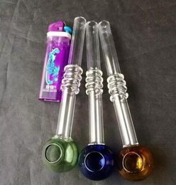 2022 new Hot! joint Inline Glass Water Percolator Ash Catcher Smoking Pipe Bong Accessory two functions two Colour cheap Assorted