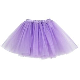 Skirts Fashon Women 3 layers Organza Tulle Tutu Skirt Party Performance Girl tutu Petticoat