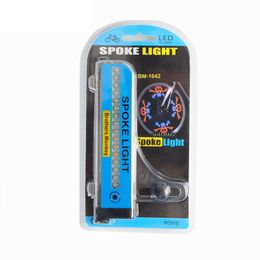 Bike Spoke Light-Led Bicycle Lights Bicycle Accessories Flash Lamp Cycling MTB Tyre Valve Led Bicycle Wheel Life Buoy