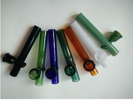 Color horn smoke tube Wholesale glass pipe