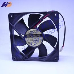 Original ADDA AD1212LB-A70GL 12025 0.24A 120*120*25mm 12V 2 wire cabinet fan