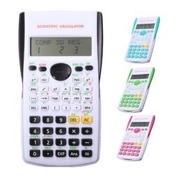 New Function Calculator Uniwise Handheld Multi-function Digital Display 2-Line Scientific Calculator, Shipping No Battery