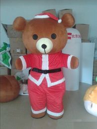 2018 High quality Christmas snowman Christmas deer Christmas bear mascot costumes props costumes Halloween free shipping