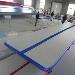 trampoline mat UK - Free Shipping 12*2*0.2m Inflatable Airtrack Inflatable Air Track Gymnastics Gym Air Track Inflatable Gym Mat Trampoline