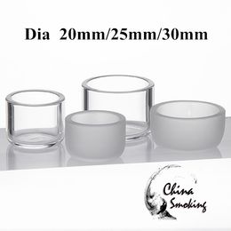 DHL Thermal Insert Bowl OD 20mm 25mm 26mm For Eternal Banger Replacement Quartz Oil Dish 10mm 14mm 18mm Male Female