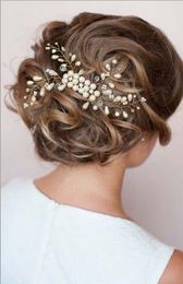Exquisite handmade pearl headwear wedding dress accessories accessories for brides
