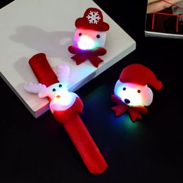 gift pat racket circle hand ring children's kindergarten small gift Christmas ornaments wholesale Led Rave Toy