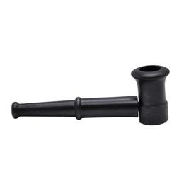 Natural Classic Handmade Black Wood Smoking Pipe 121 MM Wood Smoking Bowl Wood Tobacco Cigarette Pipe Pocket Size