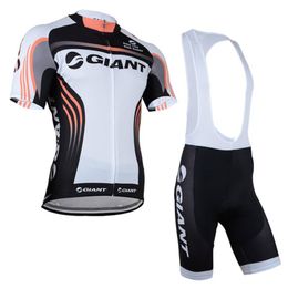 GIANT team Cycling Short Sleeves jersey bib shorts sets summer mountain Slim fit bike sweatshirt free delivery U2171202