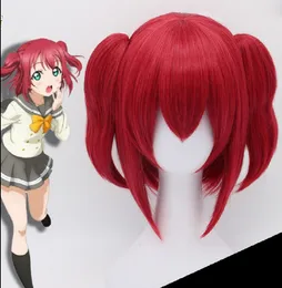 LoveLive!Sunshine!! Love Live Wig Ruby Kurosawa Cosplay Hair Ponytail Wigs