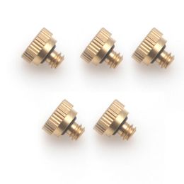 5pcs 1-section Brass Misting Nozzles for Cooling System 0.012" (0.3mm) 10/24