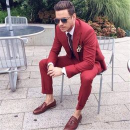 Fantastic Style One Button Wedding Groom Tuxedos Peak Lapel Groomsmen Mens Dinner Blazer Suits (Jacket+Pants+Tie) NO:1801