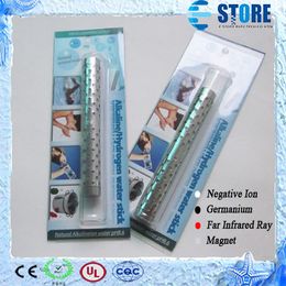 Alkaline Hydrogen Water stick stainless steel Energy Water Sticks Natural Mineral Alkaline Water Stick With Package 10pcs