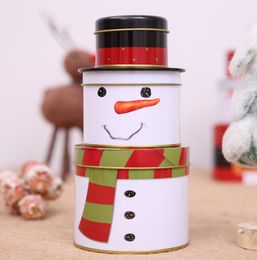 Christmas Gift Boxes Candy Storage Tin Box Christmas Decoration Gift for Children