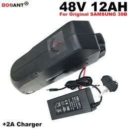 Free Shipping Rechargeable Lithium battery 48V 12AH for Bafang 600W Motor E-bike Lithium Battery E-Scooter Battery pack 13S 48V