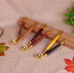 Mini tri thin rod dual-purpose dry flue rod solid wood pull rod Philtre cartridge pipe