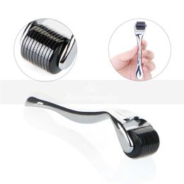 540 Needle Titanium Microneedle Derma Roller Micro Skin Therapy Complexion Improvement Silver 0.2mm-3.0mm free shipping