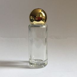 7ml Empty Small Glass Bottles Jars Vial with Spherical cap Sample Perfume container fast shipping F738