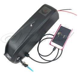 Electric Bike Battery 36V 8Ah 800W e-Bike Battery For 36V 8Fun Bafang BBS HD With USB Port Lithium Battery 36V Use 18650 Cell