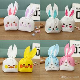 Cute Paper Biscuits Bags Multi Pattern Rabbit Ear Candy Package Bag Wedding Party Supplies For Gift 6 49qf ff