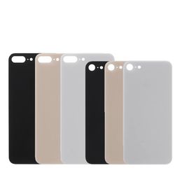 iphone 8 replacement back UK - For iPhone 8 Plus Back Glass Battery Cover Rear Door Housing Case iPhone8 Replacement Repair For Apple iPhone 8 Back Glass Cover
