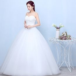 Plus Size Lace Fashionable Ball Gown Wedding Dress Simple Bride Gowns Vintage Wedding Dresses 2018 Vestido Robe De Mariee Noiva