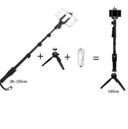 Photo YUNTENG 1288 Extendable Selfie Monopod With Bluetooth Remote+228 Tripod Phone Holder