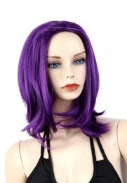 Ly & CS cheap sale dance party cosplays>>>New Women Straight Cospaly Short Synthetic Hair Full Wig Straight Purple Wigs