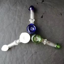 Snowflake pipe Glass bongs Oil Burner Glass Water Pipe Oil Rigs Smoking Rigs Free
