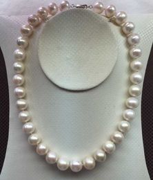 HUGE 10-11mm Australian SOUTH SEA WHITE PEARL NECKLACE 18inch