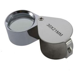 Wholesale Shipping Fast 180 PCS 30x 21mm Jewellers Eye Magnifying Glass Magnifier Loupe SN885