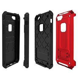 Full Protect Case For iPhone 8 Plus Case Dual Layer Hybrid Silicone Hard Plastic Anti Knock Cover For iPhone X