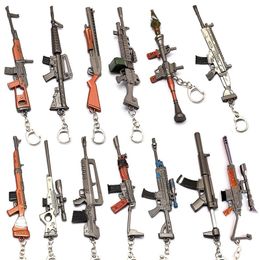 nouveau jeu fortnite porte cles accessoires armes a feu modles battle rifle royale porte cles anneau en metal hommes voiture femmes sac bijoux 15cm 13 - anneau de feu fortnite canon