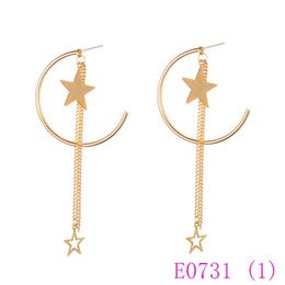 Jewellery earrings 3 sets /pack Mixed stud hoop charms dangle earring For Women beautiful Crystal Rhinestone Alloy eardrop E0731