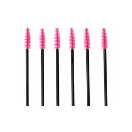 Disposable eyelash Brush Mascara Wands Applicator Spoolers Eye Lashes Cosmetic Brushes Makeup Tool Multicolor DHL Free