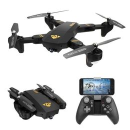 XS809HW Quadcopter Aircraft Wifi FPV 2.4G 4CH 6 Axis Altitude Hold Function RC Drone with 720P HD 2MP Camera Drone RC Toy Foldable Drone