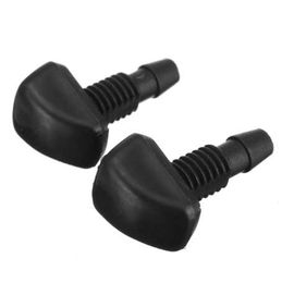 Pair of Universal Car Windscreen Washer Wiper Nozzle Front Window Spray Jet218C