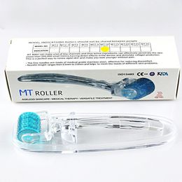 Titanium Derma Roller MT Micro-Needle Dermaroller 192 Needles For Wrinkle Acne Scar Dark Circle Firming 0.2MM-3.0MM