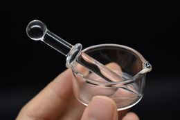 Glass Wax Dish Oil Containers Dabber Tool Set Glass Oil Bowl Set Smoking Accessories For Glass Bongs Oil Rig