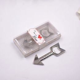 Free Shipping "An Arrow through a Heart" Beer Bottle Opener Personality Wedding Gift for Guest W7350