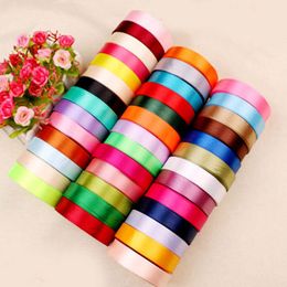 25yards/pcs Width 2cm Christmas Party Decorative Cotton Silk Satin Ribbon For Sewing Fabric DIY Crafts Cars Wedding Decor Gift