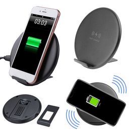 Qi Inalámbrico Cargador Rápido de Coche Cojín Estera Teléfono Soporte Gps Para Iphone 8/8 Plus de Samsung Qi Inalámbrico Cargador Rápido de Coche Cojín Estera Teléfono Soporte Gps Para Iphone 8/8 Plus de Samsung
