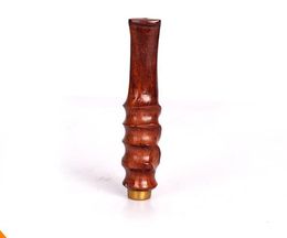 Water Wave Micro-concave Sandalwood Cigarette Holder Rod Can Be Cleaned Cycle Philtre Cigarette Holder Wood Mouthpiece