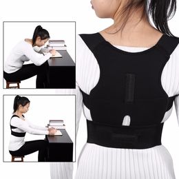 Adjustable Back Brace Posture Corrector Back Spine Support Brace Belt Shoulder Lumbar Correction Bandage Corset for Men Women