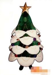 Custom Christmas tree mascot costume Character Costume Adult Size free shipping