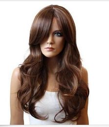 Fashion Lady Wig long Hair Wavy Cosplay Heat-Resistant Hair Wigs