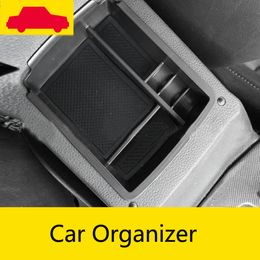 Central armrest container holder tray storage box For VW Golf 7 MK7 GTI VII 2013-2015 car Organiser accessories, car styling