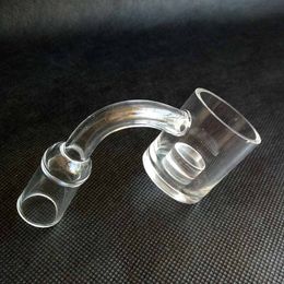 30mm XXL Flat Top Smoking Pipe Quartz Banger Nail 3mm Thick Bottom Bucket 10mm 14mm 18mm Core Reactor For Hookahs Glass Bongs tool accessories